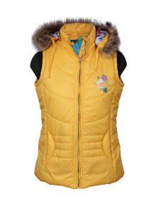 Girls SL Quilted Jacket Yellow